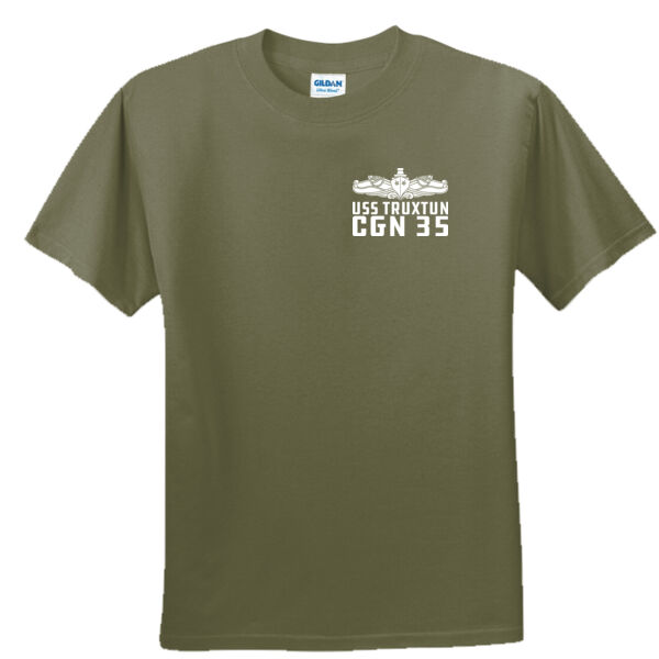 USS Truxtun (CGN-35) - Unisex or Youth Ultra Cotton™ 100% Cotton T Shirt Thumbnail
