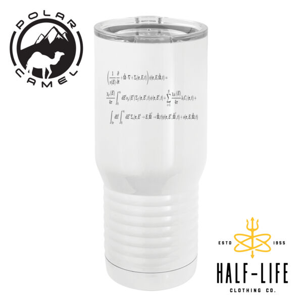 Neutron Transport Equation - Polar Camel 20 oz. Tall Stainless Steel Vacuum Insulated Tumbler Thumbnail