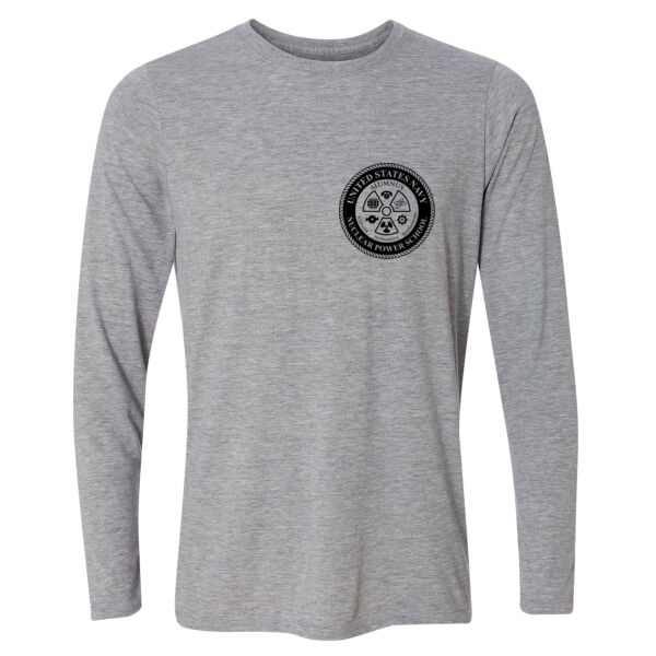 Blackout NNPS Alumnus  - Light Long Sleeve Ultra Performance Active Lifestyle T Shirt Thumbnail