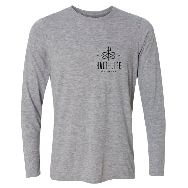 Blackout Atomic Crow - Light Long Sleeve Ultra Performance Active Lifestyle T Shirt Thumbnail