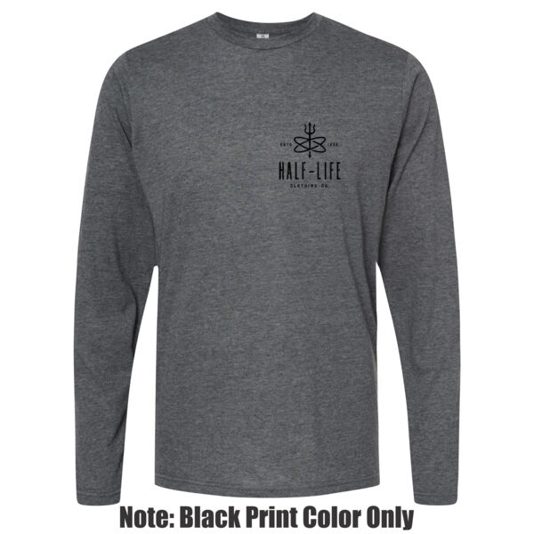 Blackout Atomic Crow - Unisex Poly-Rich Long Sleeve Tee Thumbnail