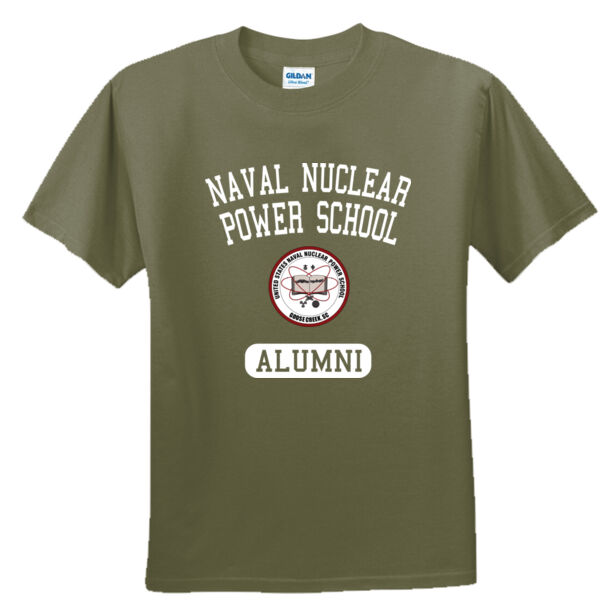 Naval Nuclear Power School Goose Creek, SC Alumni (Vertical) - Unisex or Youth Ultra Cotton™ 100% Cotton T Shirt Thumbnail