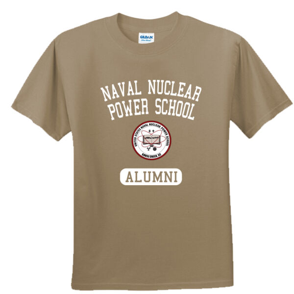 Naval Nuclear Power School Goose Creek, SC Alumni (Vertical) - Unisex or Youth Ultra Cotton™ 100% Cotton T Shirt Thumbnail