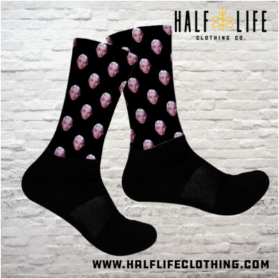 Rickover Head Black - Socks Thumbnail