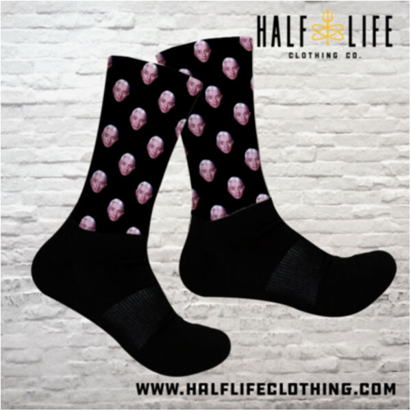 Rickover Head Black - Socks Thumbnail