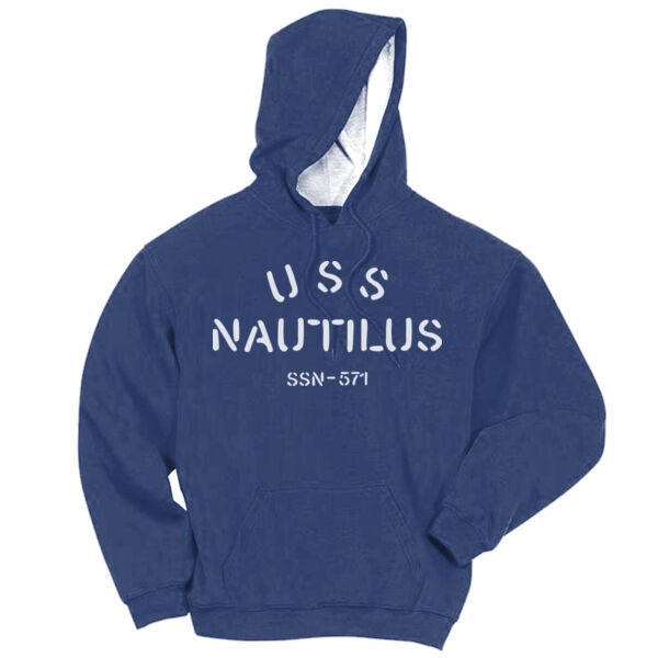 USS Nautilus - Underway on Nuclear Power - Champion Reverse Weave® Pullover Hooded Sweatshirt Thumbnail