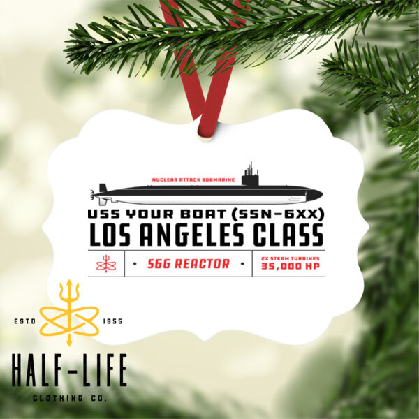 Los Angeles Class Attack Submarine - Benelux Christmas Ornament (HLCC) 2 Thumbnail