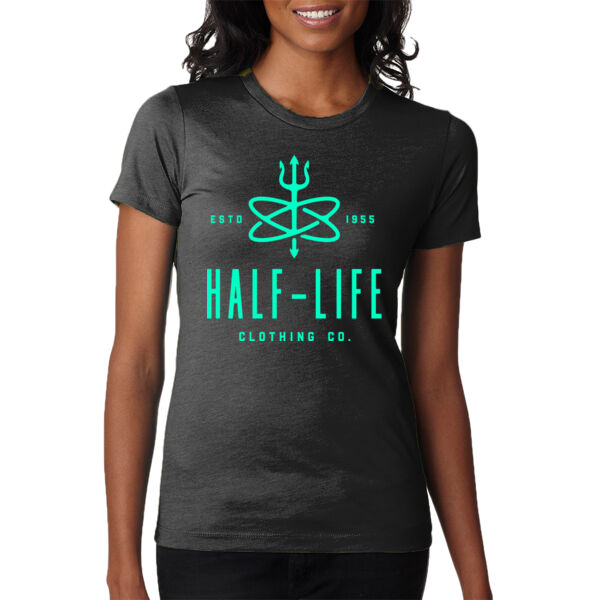 Half-Life Clothing Company (GITD) - Ladies' CVC T-Shirt Thumbnail