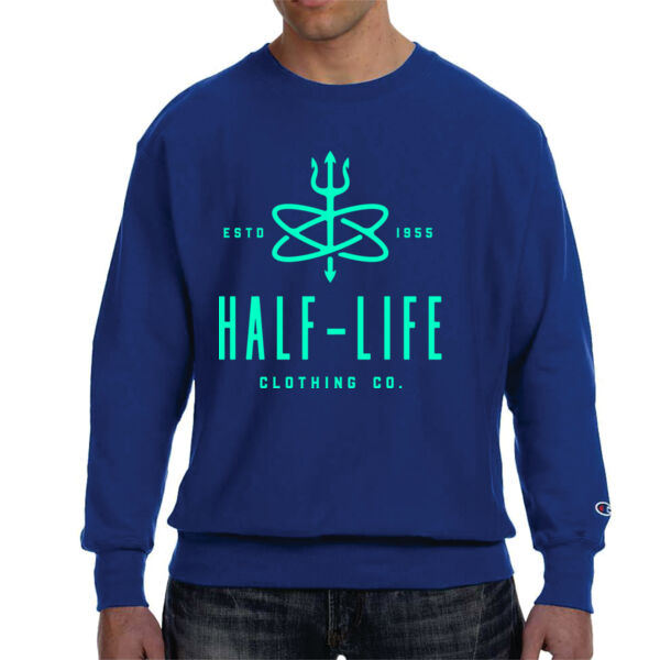 Half-Life Clothing Company (GITD) - Champion Adult Reverse Weave® 12 oz. Crew Thumbnail