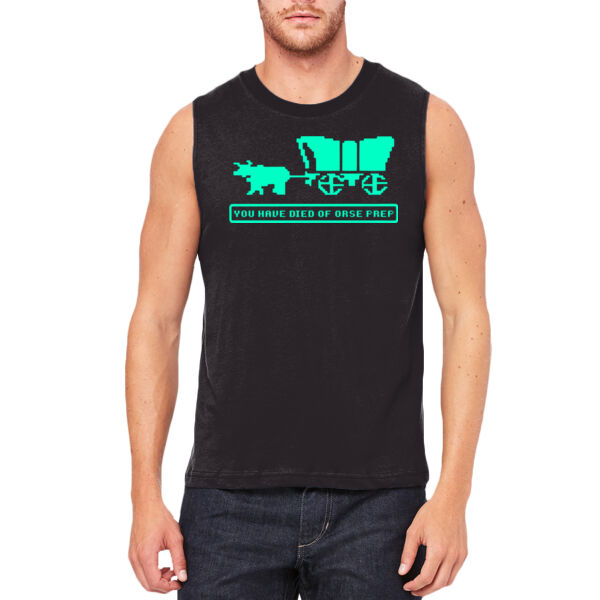 You Have Died of ORSE Prep  (GITD) - Unisex Jersey Muscle Tank Thumbnail