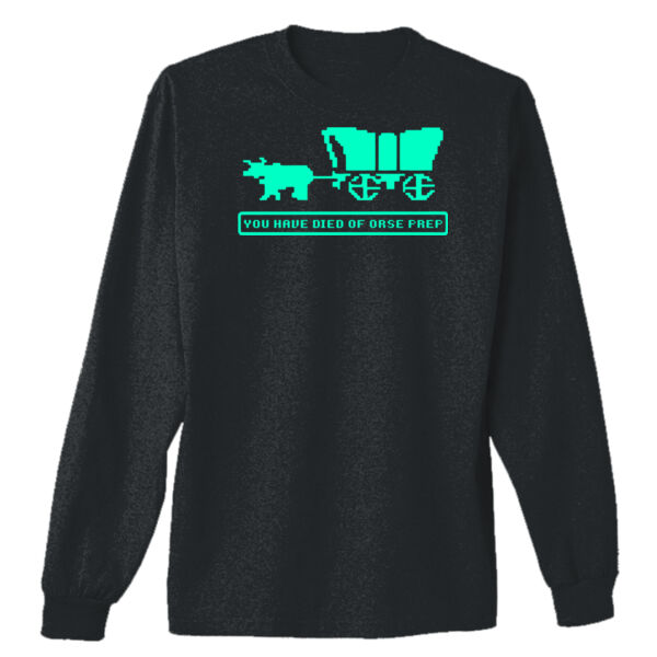 You Have Died of ORSE Prep  (GITD) - Adult Ultra Cotton®  Long-Sleeve T-Shirt Thumbnail