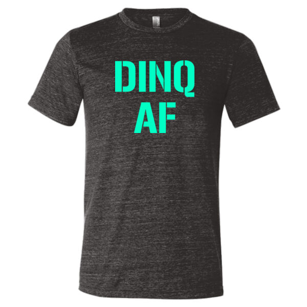 Dinq AF (GITD) - Triblend Short Sleeve T-Shirt Thumbnail