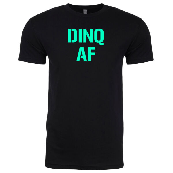 Dinq AF (GITD) - Men's CVC Crew Thumbnail