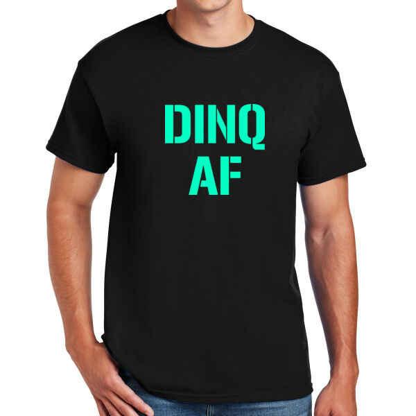 Dinq AF (GITD) - DryBlend™ 50 Cotton/50 DryBlend™Poly T Shirt Thumbnail