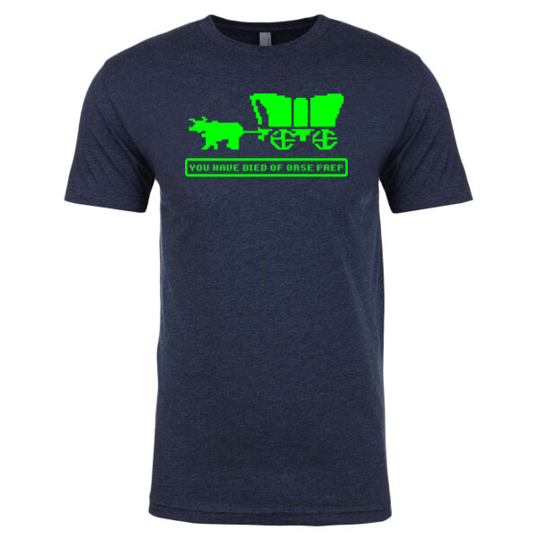 You Have Died of ORSE Prep (Lime) - Men's CVC Crew Thumbnail