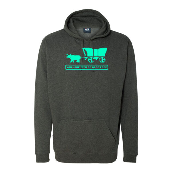 You Have Died of ORSE Prep  (GITD) - Tailgate Hoodie with Beverage Insulator & Bottle Opener Thumbnail