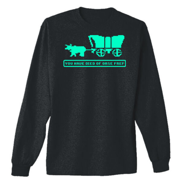 You Have Died of ORSE Prep  (GITD) - Adult Ultra Cotton®  Long-Sleeve T-Shirt Thumbnail