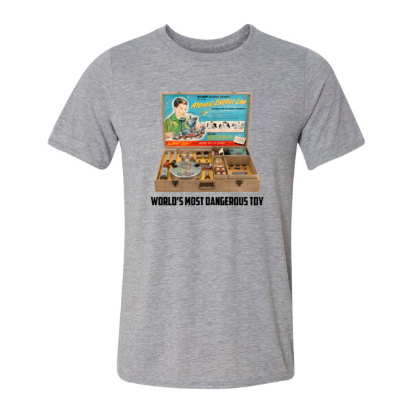Atomic Energy Lab - World's Most Dangerous Toy - Light Youth/Adult Ultra Performance Active Lifestyle T Shirt Thumbnail