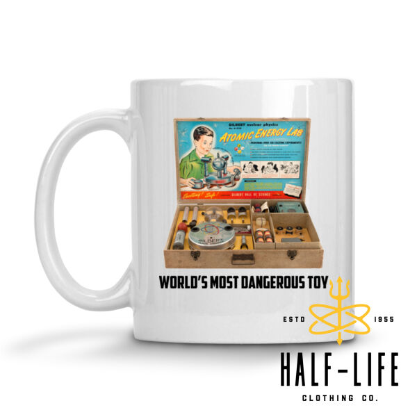 Atomic Energy Lab - World's Most Dangerous Toy - 11 oz Ceramic Mug (HLCC1) 2 - 11 oz Ceramic Mug (HLCC1) Thumbnail