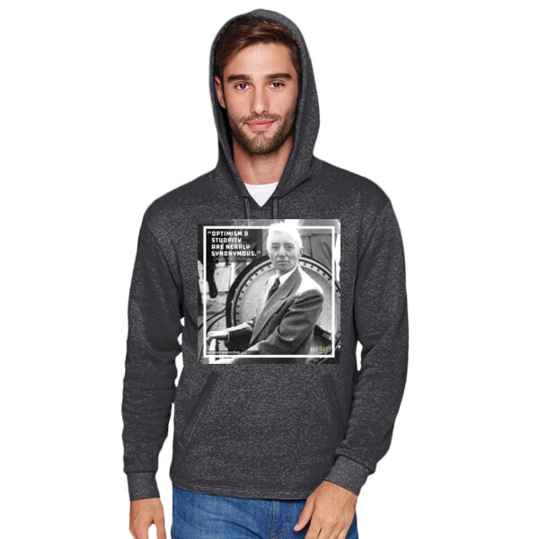 Optimism and Stupidity are Nearly Synonomous - Adult PCH Pullover Hoody Thumbnail