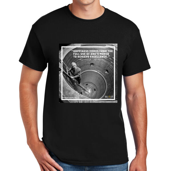 Happiness and Excellence - DryBlend™ 50 Cotton/50 DryBlend™Poly T Shirt Thumbnail