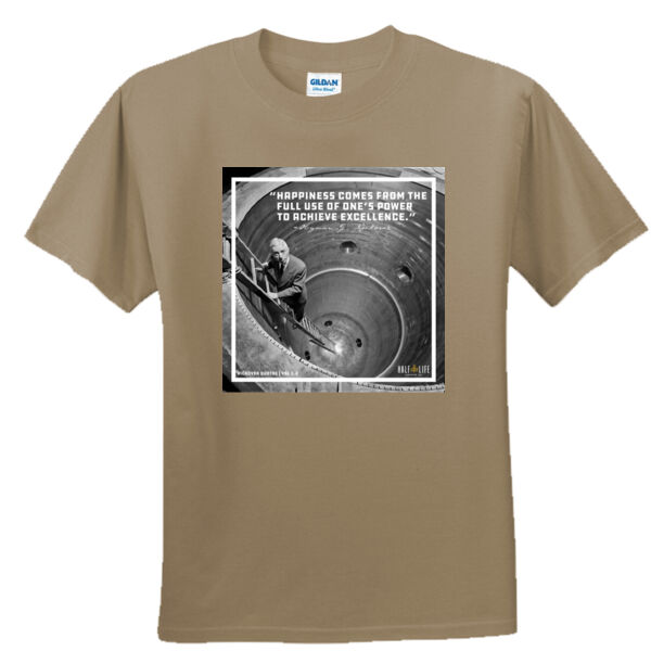 Happiness and Excellence - Unisex or Youth Ultra Cotton™ 100% Cotton T Shirt Thumbnail