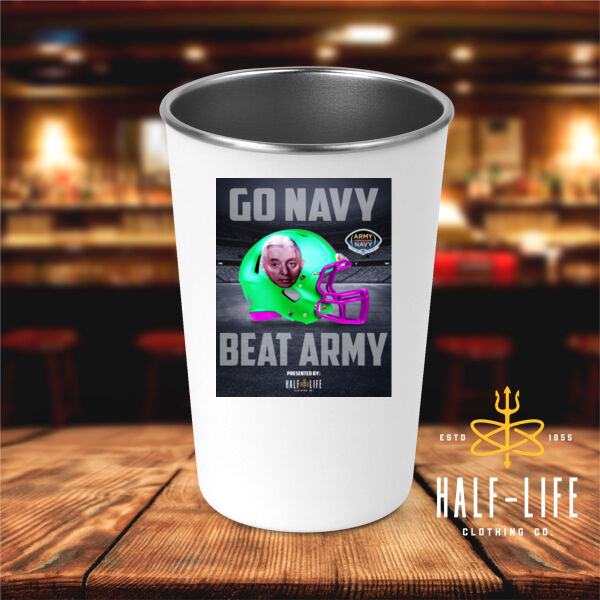 Fighting Rickovers - 17 oz Stainless Steel Pint Glass (HLCC) Thumbnail