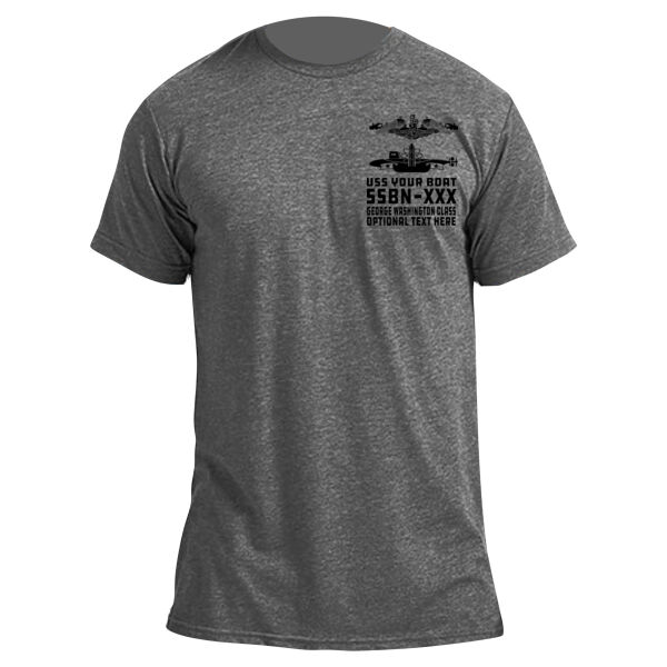 Custom Blackout 41 for Freedom - Unisex Poly-Rich Tee Thumbnail