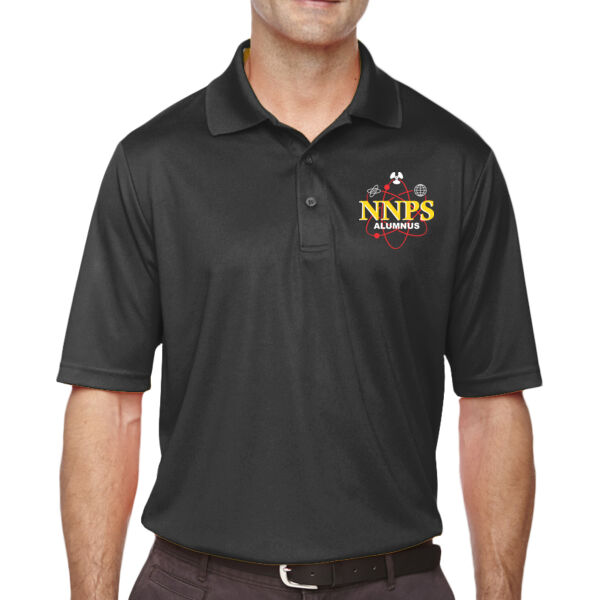 NNPS Alumnus Atomic Logo - Unisex Origin Performance Piqué Polo Thumbnail