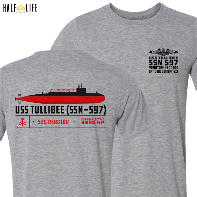 USS Tullibee (SSN-597) - Light Youth/Adult Ultra Performance Active Lifestyle T Shirt - Light Youth/Adult Ultra Performance Active Lifestyle T Shirt Thumbnail