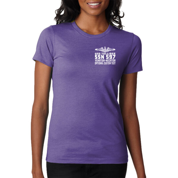 USS Tullibee (SSN-597) - Ladies' CVC T-Shirt Thumbnail