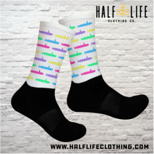 Submarine Easter - Athletic Socks Thumbnail