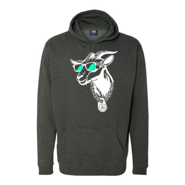 Rickover is the GOAT of Navy Nuclear Power - Tailgate Hoodie with Beverage Insulator & Bottle Opener Thumbnail