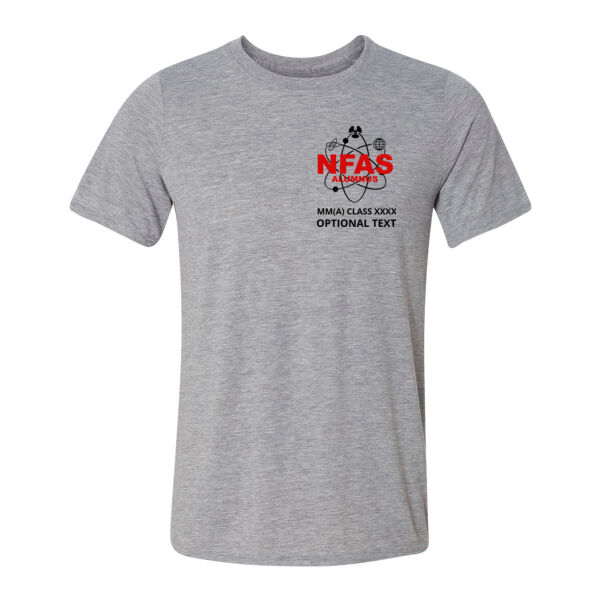 NFAS Logo with Class Number - Light Youth/Adult Ultra Performance Active Lifestyle T Shirt Thumbnail