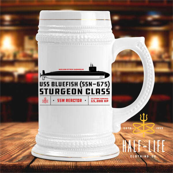 USS Bluefish (SSN-675) Sturgeon Class Thumbnail