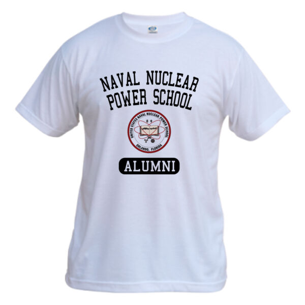 Naval Nuclear Power School Orlando Alumni (Vertical) - Vapor Basic Performance Tee Thumbnail