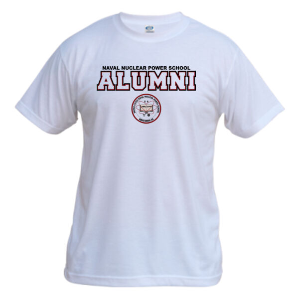 Naval Nuclear Power School Goose Creek, SC Alumni (Horizontal) - Vapor Basic Performance Tee Thumbnail