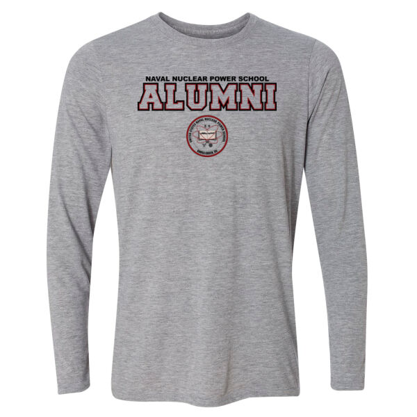 Naval Nuclear Power School Goose Creek, SC Alumni (Horizontal) - Light Long Sleeve Ultra Performance Active Lifestyle T Shirt Thumbnail