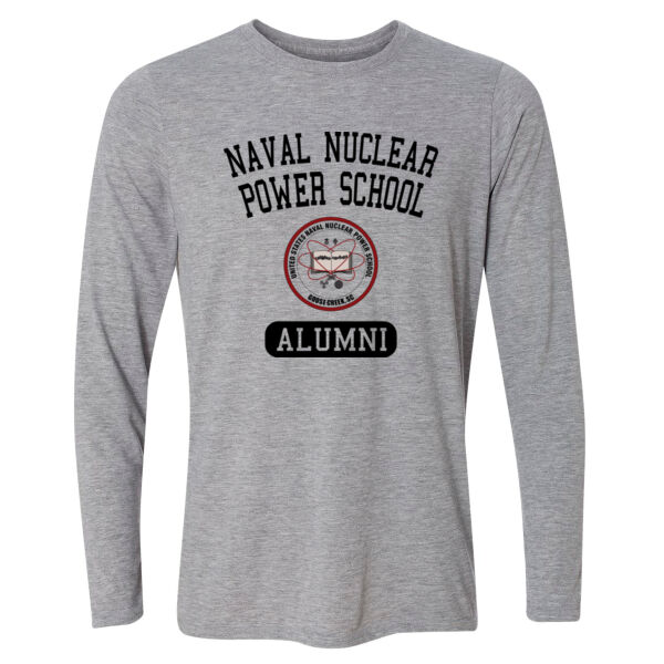 Naval Nuclear Power School Goose Creek, SC Alumni (Vertical) - Light Long Sleeve Ultra Performance Active Lifestyle T Shirt Thumbnail