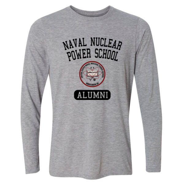 Naval Nuclear Power School Goose Creek, SC Alumni (Vertical) - Light Youth Long Sleeve Ultra Performance Active Lifestyle T Shirt Thumbnail