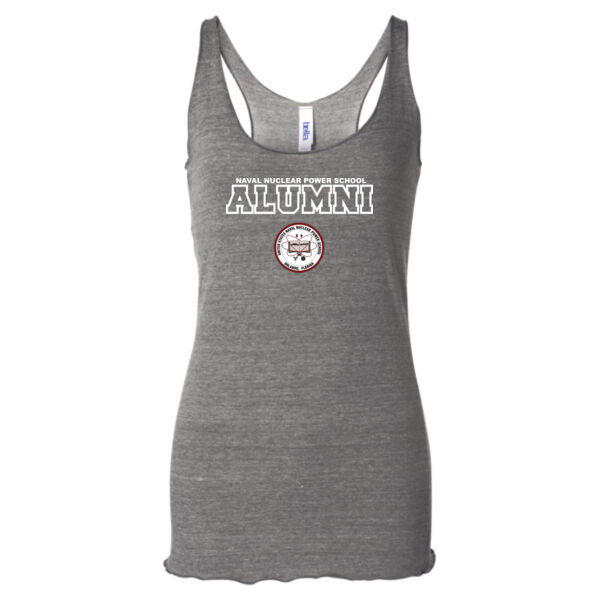 Navy Nuclear Power School Alumni H Orlando - Ladies' Triblend Racerback Tank Top Thumbnail