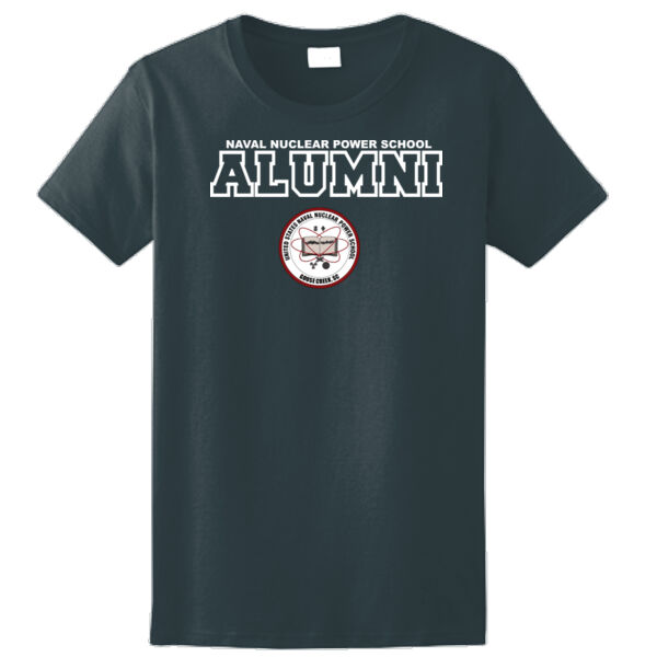 Navy Nuclear Power School Alumni H Goose Creek - Ladies Ultra Cotton™ 100% Cotton T Shirt Thumbnail