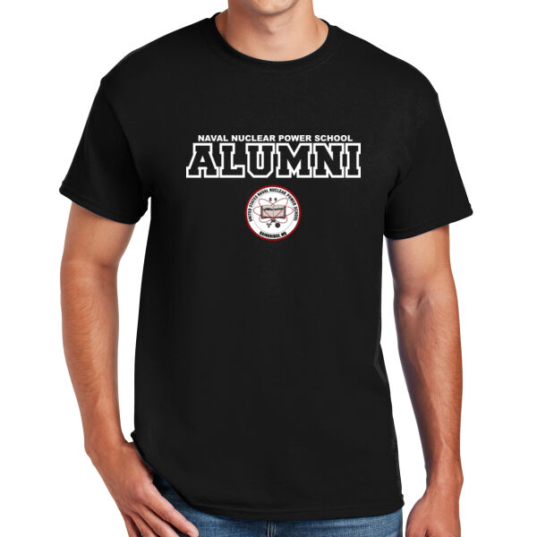 Naval Nuclear Power School Bainbridge Alumni (Horizontal)  - DryBlend™ 50 Cotton/50 DryBlend™Poly T Shirt Thumbnail
