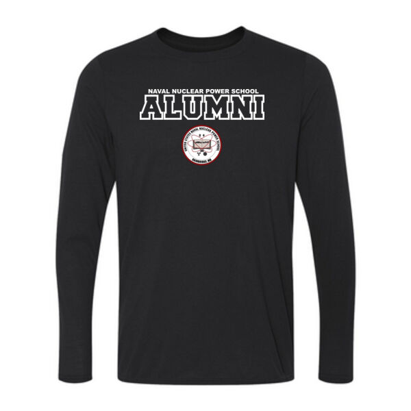 Naval Nuclear Power School Bainbridge Alumni (Horizontal)  - Long Sleeve Ultra Performance 100% Performance T Shirt Thumbnail