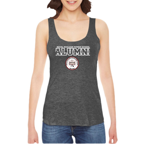 NNPS Alumni - Mare Island - Ladies' American Apparel Triblend Racerback Tank Thumbnail