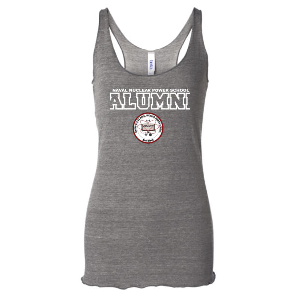 NNPS Alumni - Mare Island - Ladies' Triblend Racerback Tank Top Thumbnail