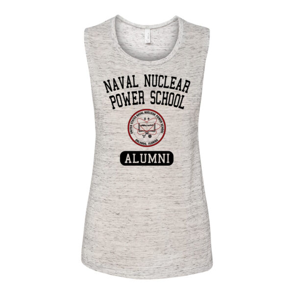 Naval Nuclear Power School Orlando Alumni (Vertical) - Bella Flowy Scoop Muscle Tank (S) Thumbnail