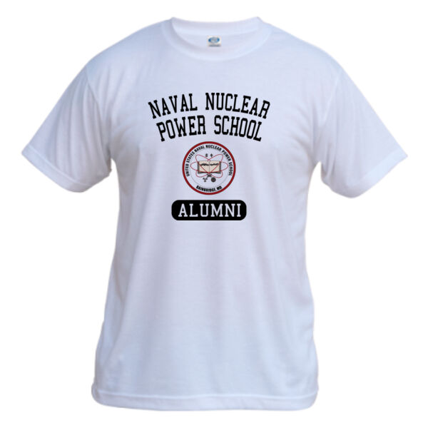 Naval Nuclear Power School Bainbridge Alumni (Vertical)  - Vapor Basic Performance Tee Thumbnail