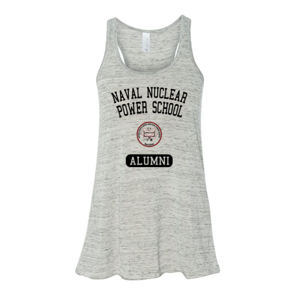 NNPS Alumni - Mare Island (Vertical) - Bella Ladies' Flowy Racerback Tank (S) Thumbnail