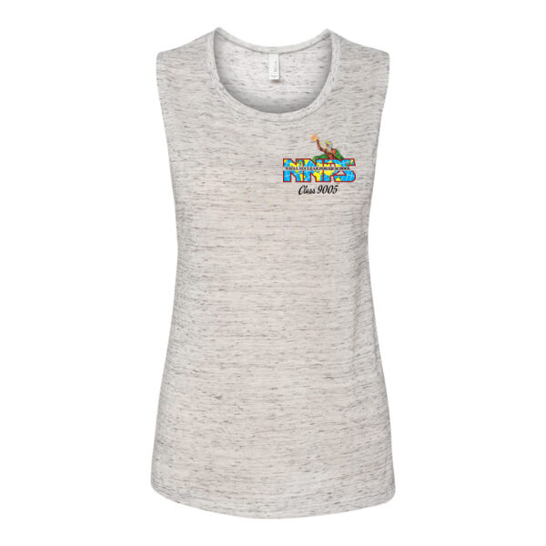 NNPS Alumnus with Poseiden & Class Number - Bella Flowy Scoop Muscle Tank (S) Thumbnail